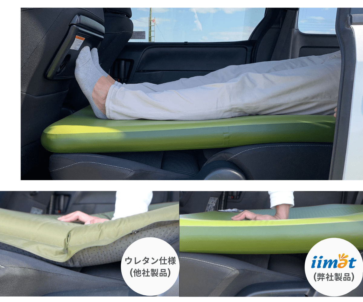 iimat|快適な車中泊にこだわった車中泊専用マット iimat|快適な車中泊にこだわった車中泊専用マット